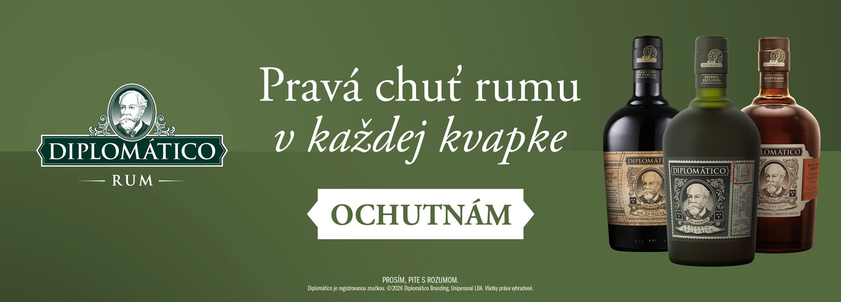 PRAVÁ CHUŤ RUMU DIPLOMÁTICO