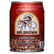 Mr.Brown Ľadová káva Cappuccino plech 0,24l ( Z )
