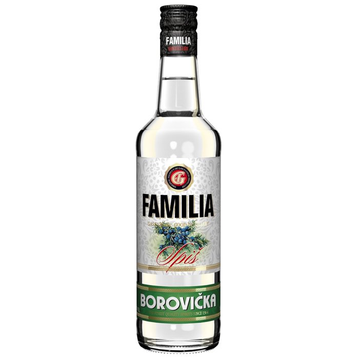 Familia Borovička 40% 0,5l