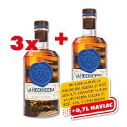 Rum La Hechicera Solera 21 roč. 40% 3x0,7l+0,7l ( balík 2,8l )