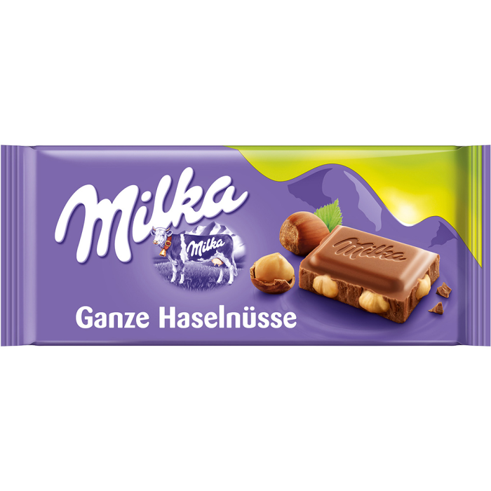Milka Alpine Čokoláda Celý Orech 100g