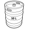 Keg Sud ( záloha ) 50l Kofola