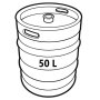 Keg Sud ( záloha ) 50l Kofola