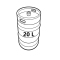 Keg Sud ( záloha ) 20l Kofola
