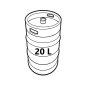 Keg Sud ( záloha ) 20l Kofola