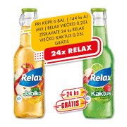 Relax Viečko Jablko 0,25l 100% 1/24