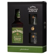 Jack Daniels Apple 35% 0,7l + 2x pohár