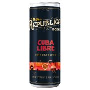 Fernet REPUBLICA CUBA LIBRE 6% 0,25l ( plech ) ( Z )