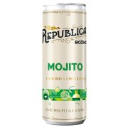 Fernet MOJITO REPUBLICA 6% 0,25l ( plech ) ( Z )