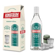 Slov.Borovička Koniferum OH 37,5% ( GIFT PACK 0,5l )