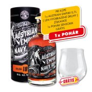 Austrian Empire Navy 18 roč. 40% 0,7l