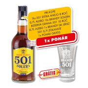 Brandy de Jerez 501 36% 0,7l