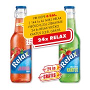 Relax Viečko Jahoda 0,25l 1/24