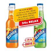 Relax Viečko Multivitamín 0,25l 100% 1/24