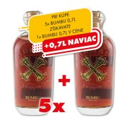 Bumbu 40% 0,7l / 5x0,7l+0,7l ( balík 4,2l )