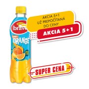 Bravo Sunny Pomaranč 0,5l Plast 1/12 ( Z )