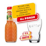 Granini Multivitamín sklo 0,2l VF