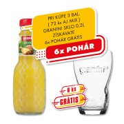 Granini Ananás sklo 0,2l VF