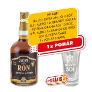 501 Extra Anejo 8 roč. 38% 0,7l