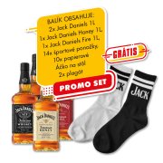 Jack Daniels 37,5% ( Ponožky set 4l )
