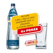 Gasteiner Perlivá 1l 1/12 ( sklo )