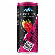 INFINITI Gasteiner MALINA / CITRON 0,33l ( Z ) plech