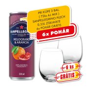 Sanpellegrino Granátové Jablko / Pomaranč Plech 0,33l ( Z )