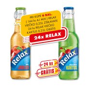 Relax Viečko Jablko 0,25l 100% 1/24