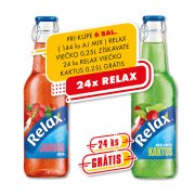 Relax Viečko Jahoda 0,25l 1/24