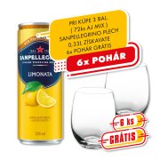 Sanpellegrino Citrón Plech 0,33l ( Z )