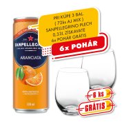 Sanpellegrino Pomaranč Plech 0,33l ( Z )