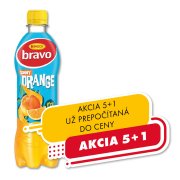 Bravo Sunny Pomaranč 0,5l Plast 1/12 ( Z )