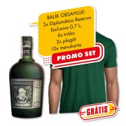 Diplomatico 12 roč. 40% ( promo set 2,1l ) 08/26