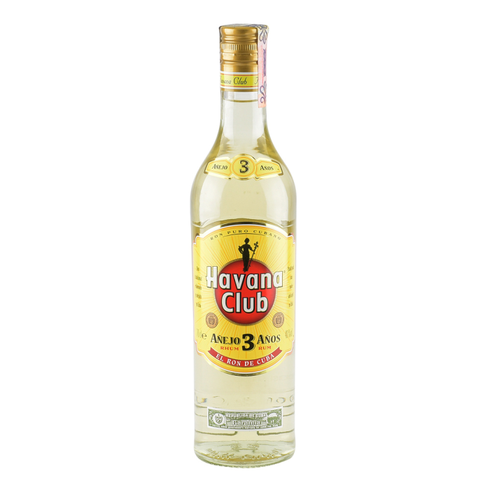 Havana Club 3 roč. 40% 0,7l