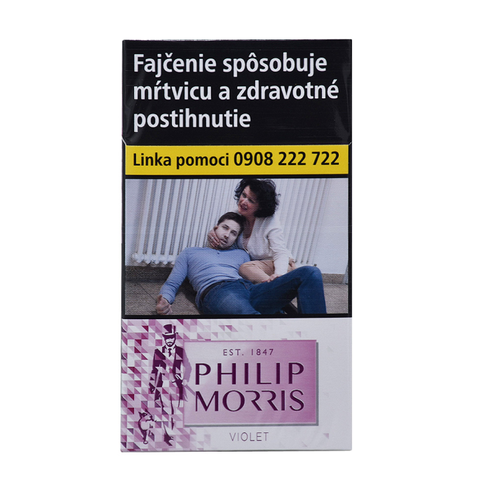 Philip Morris Violet SSL 100´ 20 ks