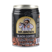 Mr.Brown Ľadová káva Black plech 0,24l