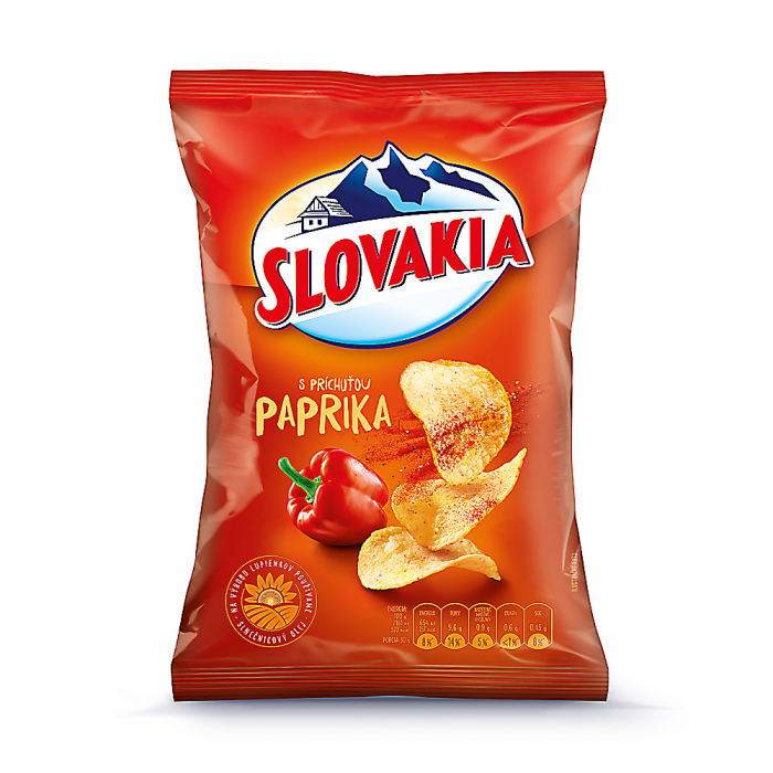 Slovakia Chips PAPRIKA 70g 1/15