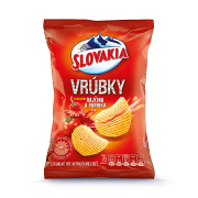 Slovakia Chips Vrubkované Paprika + Rajčina 65g 1/15