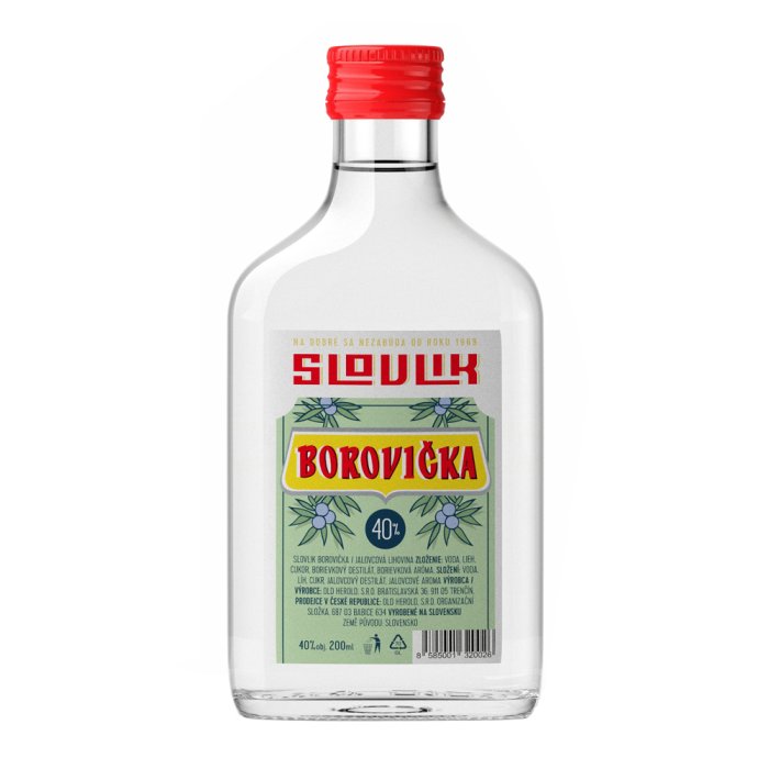 Slovlik Borovička Slovenská 40% 0,2l