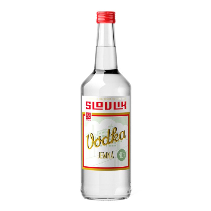 Slovlik Vodka Jemná 40% 0,7l