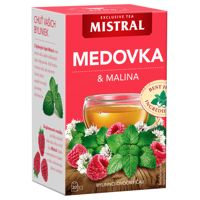 Mistral Medovka, Mäta a Malina 30g